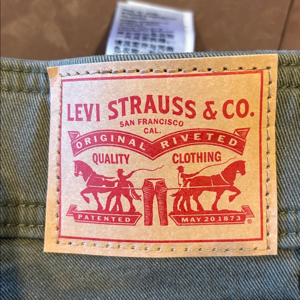 Levi's Olive Green Pants
